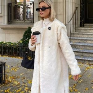 🆕️faux shearling coat🤩